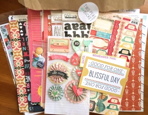 So sad that my favorite scrapbooking website, that I have used since my Creative Memories career ended last year, has closed. My last order that arrived today. 
